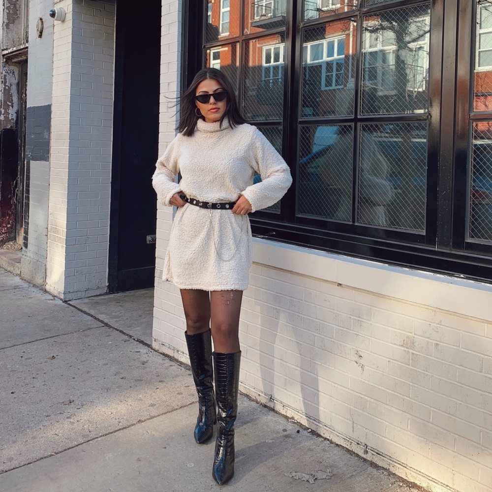 Pretty Little Thing Sweater Dress